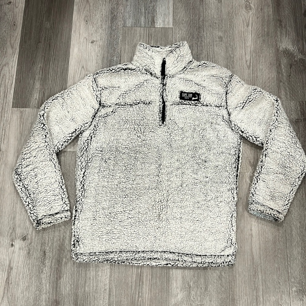 Artisans Cape Cod fleece 1/4 zip jacket, size S